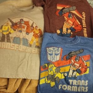 *nd Sz 2T Kids' Graphic Transformers Tee Bundle  - 3 Tees